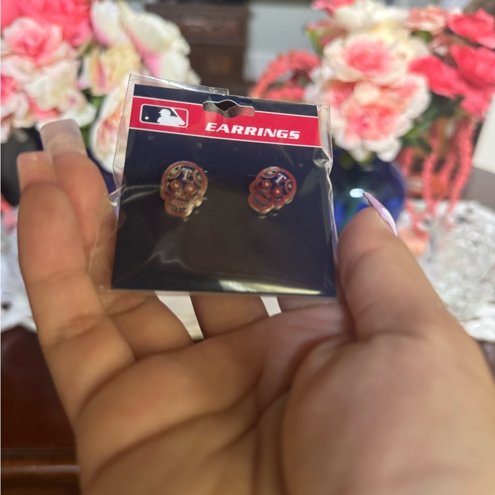 MLB Team Logo Earrings